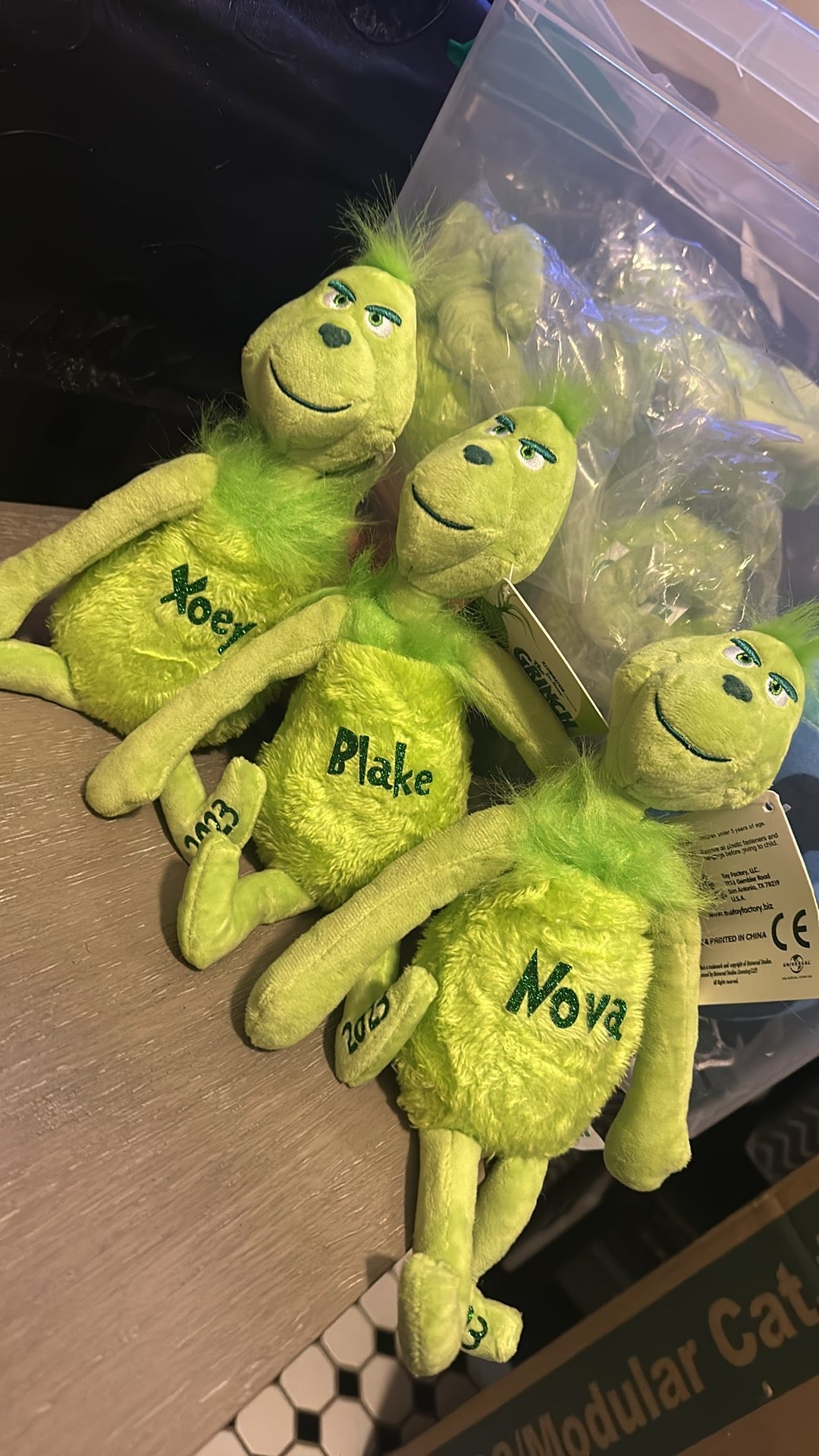 Personalized Grinch